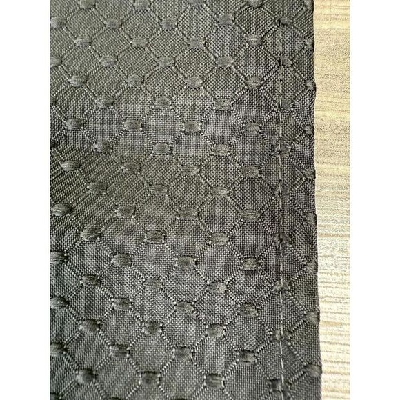 Villeroy & Boch Black Cloth Napkins Table Set of 9 – 16” Square Textured Pattern - Picture 2 of 4